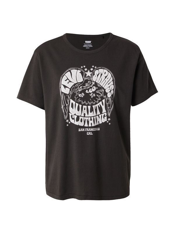 LEVI'S ® LEVI'S ® Majica 'ICONIC'  svijetlosiva / crna