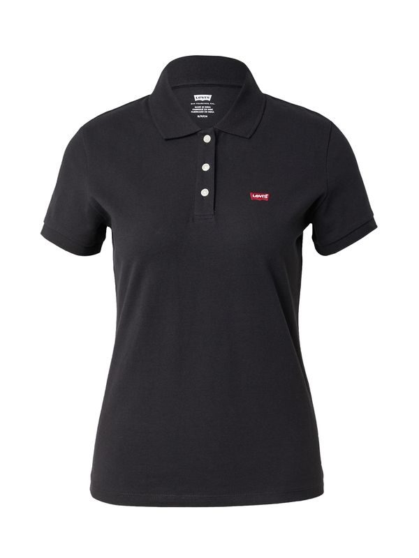 LEVI'S ® LEVI'S ® Majica 'Levi's HM Polo'  crvena / crna