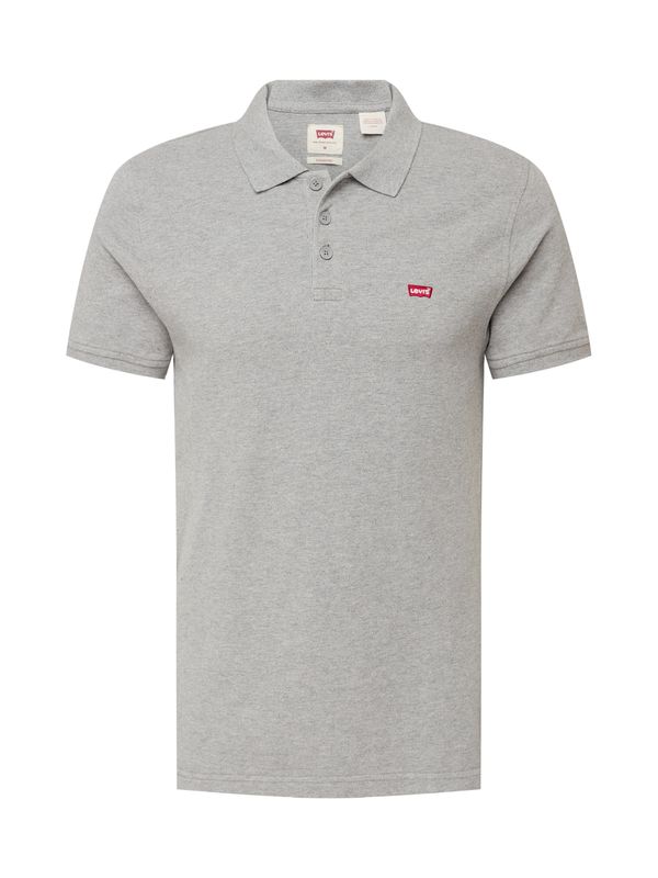 Levi's LEVI'S ® Majica 'Levis HM Polo'  siva melange / crvena / bijela
