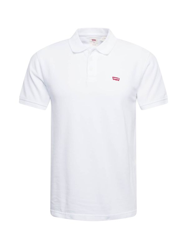 LEVI'S ® LEVI'S ® Majica 'Levis HM Polo'  vatreno crvena / bijela