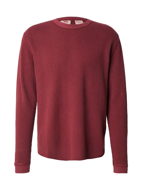 LEVI'S ® LEVI'S ® Majica 'Long Sleeve Relaxed Thermal Tee'  bordo