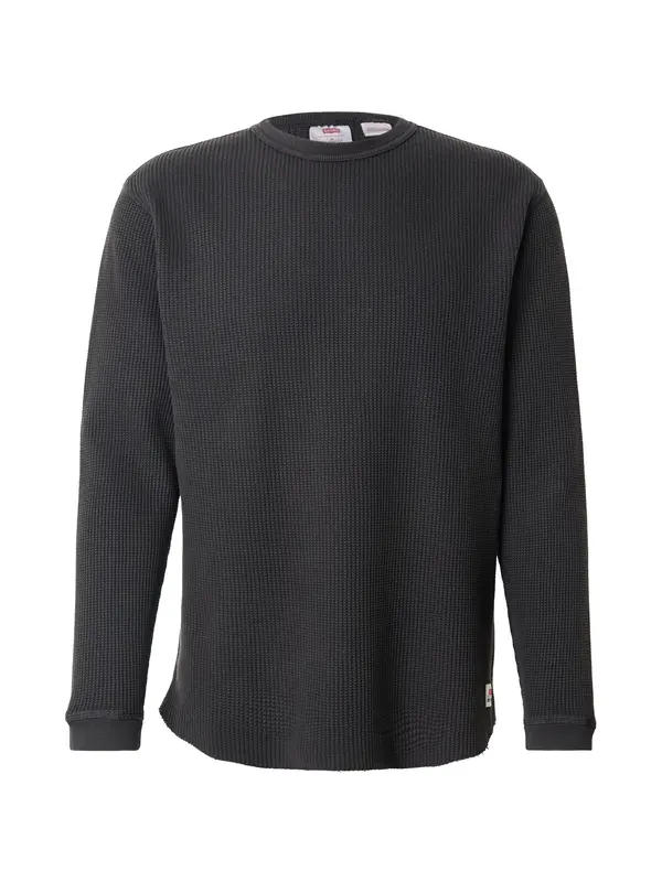 Levi's LEVI'S ® Majica 'Long Sleeve Relaxed Thermal Tee'  crna