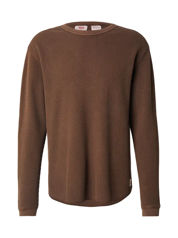 LEVI'S ® LEVI'S ® Majica 'Long Sleeve Relaxed Thermal Tee'  smeđa