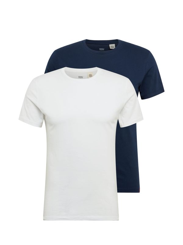 Levi's LEVI'S ® Majica  morsko plava / bijela