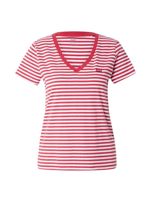 LEVI'S ® LEVI'S ® Majica 'PERFECT'  crvena / bijela