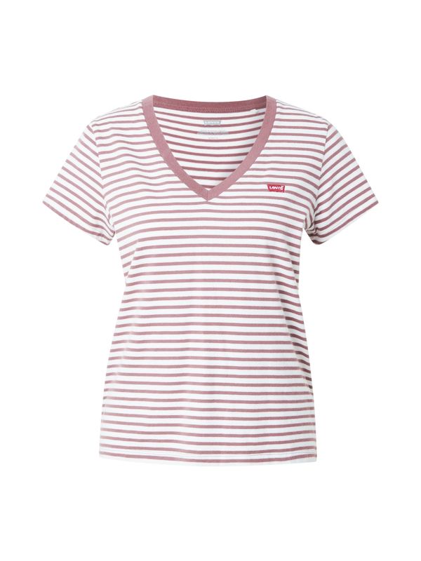 LEVI'S ® LEVI'S ® Majica 'PERFECT'  pastelno crvena / bijela