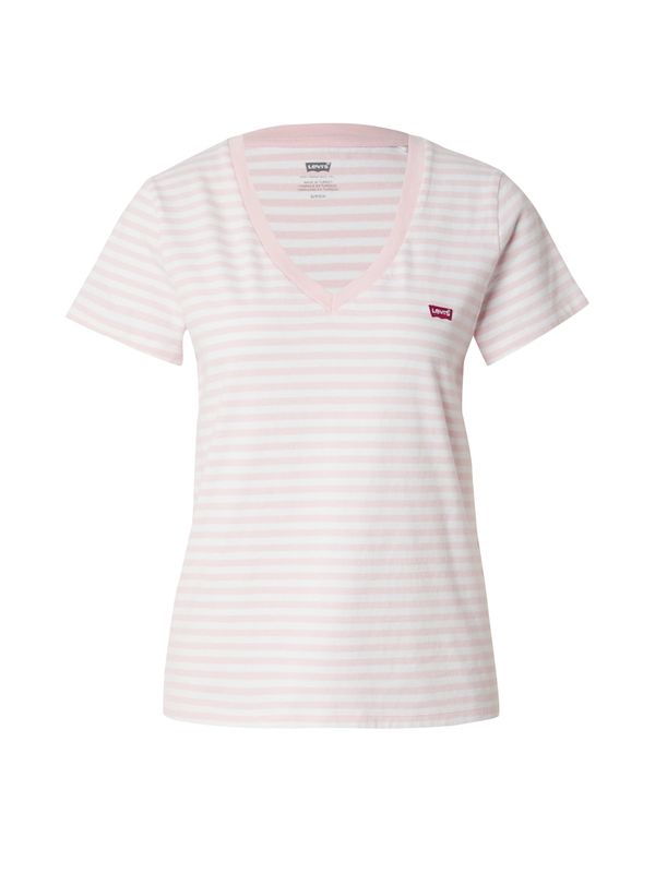LEVI'S ® LEVI'S ® Majica 'PERFECT'  rosé / crvena / bijela