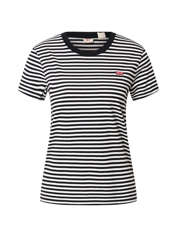 Levi's LEVI'S ® Majica 'Perfect Tee'  crvena / crna / bijela