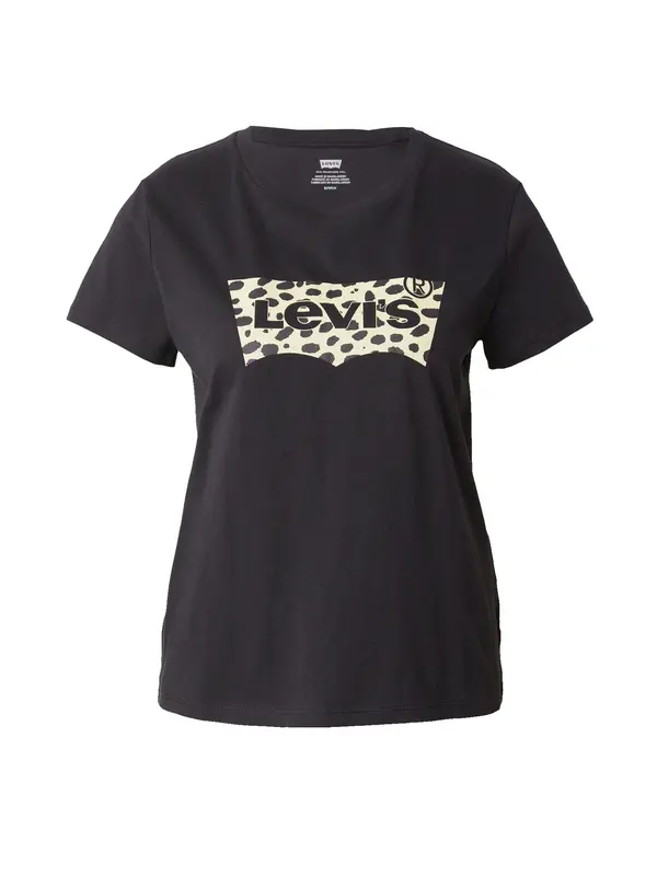 Levi's LEVI'S ® Majica 'Perfect Tee'  ecru/prljavo bijela / crna