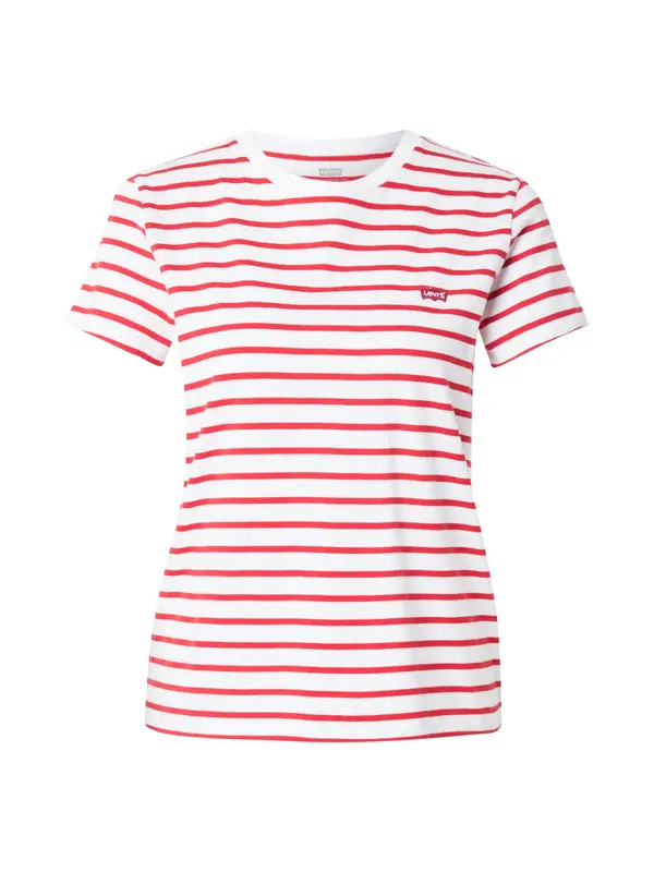 Levi's LEVI'S ® Majica 'Perfect Tee'  krvavo crvena / bijela