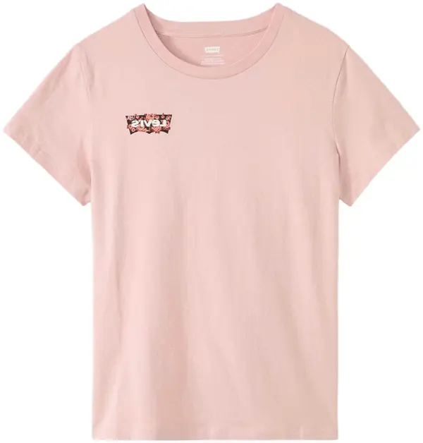 Levi's LEVI'S ® Majica 'Perfect Tee'  roza / bordo / bijela