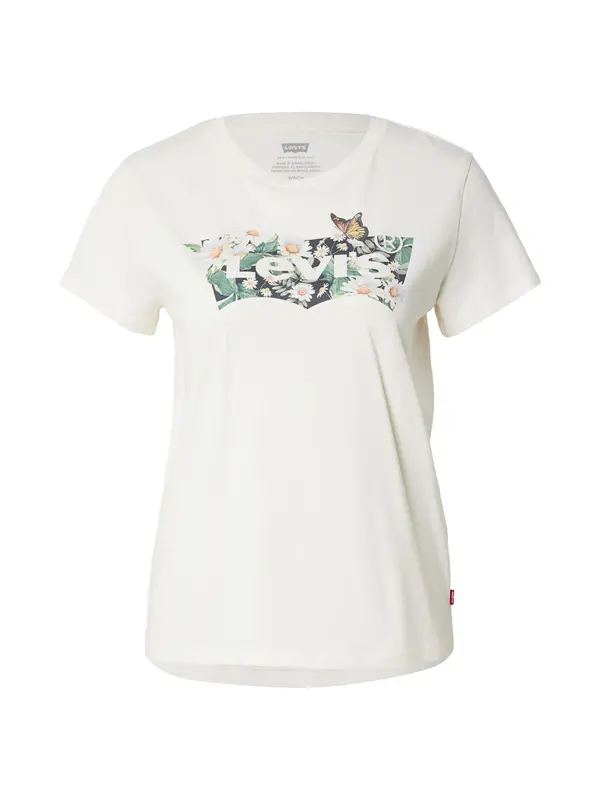 Levi's LEVI'S ® Majica 'Perfect Tee'  žuta / zelena / crna / bijela
