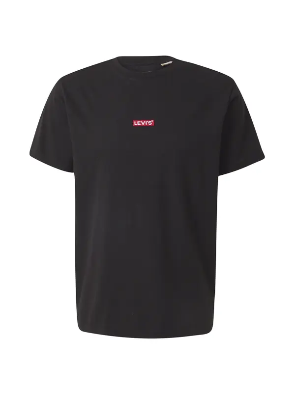 Levi's LEVI'S ® Majica 'Relaxed Baby Tab Short Sleeve Tee'  crvena / crna