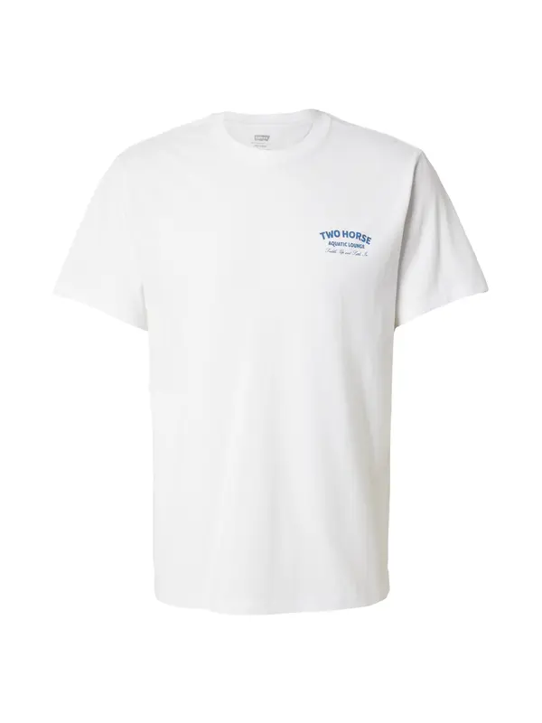 LEVI'S ® LEVI'S ® Majica 'Relaxed Fit Tee'  plava / svijetlonarančasta / svijetlocrvena / bijela