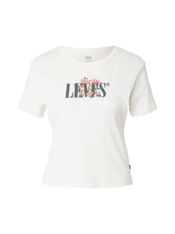 LEVI'S ® LEVI'S ® Majica 'RICKIE'  tamno zelena / crvena / crna / bijela