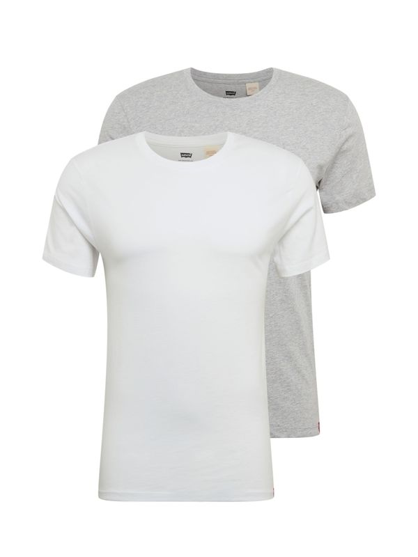 Levi's LEVI'S ® Majica  siva melange / bijela
