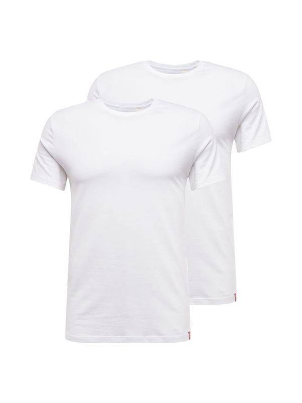 Levi's LEVI'S ® Majica 'Slim 2Pk Crewneck'  bijela