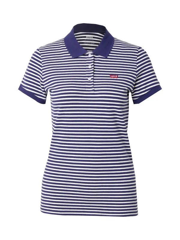 Levi's LEVI'S ® Majica 'Slim Polo Shirt'  mornarsko plava / bijela