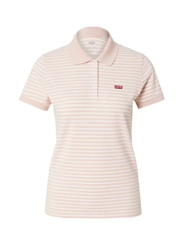 Levi's LEVI'S ® Majica 'Slim Polo Shirt'  roza / bijela