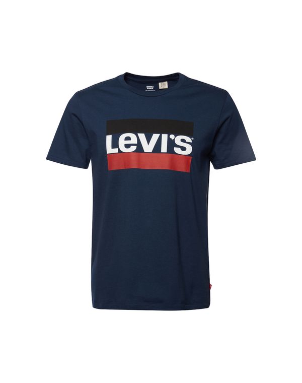 LEVI'S ® LEVI'S ® Majica 'Sportswear Logo Graphic'  mornarsko plava / crvena / crna / bijela