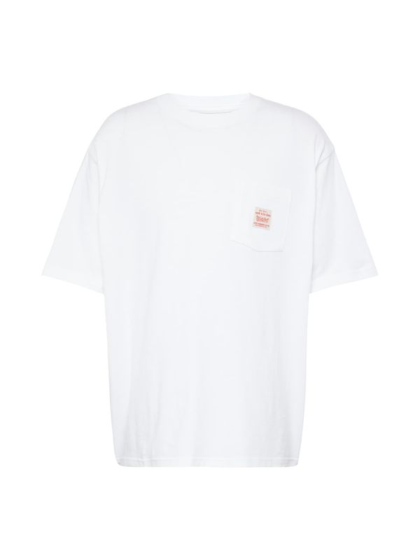 Levi's LEVI'S ® Majica 'SS Workwear Tee'  crvena / bijela