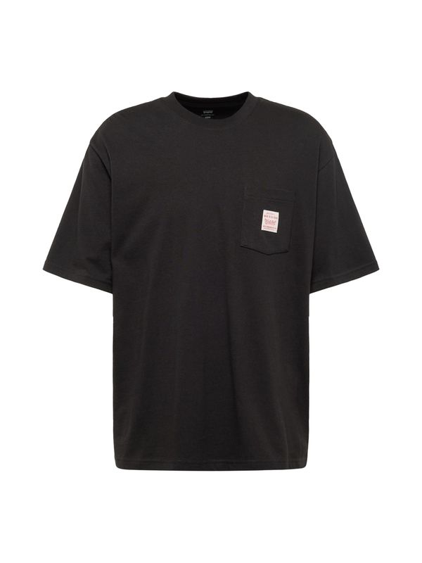 Levi's LEVI'S ® Majica 'SS Workwear Tee'  crvena / crna / bijela