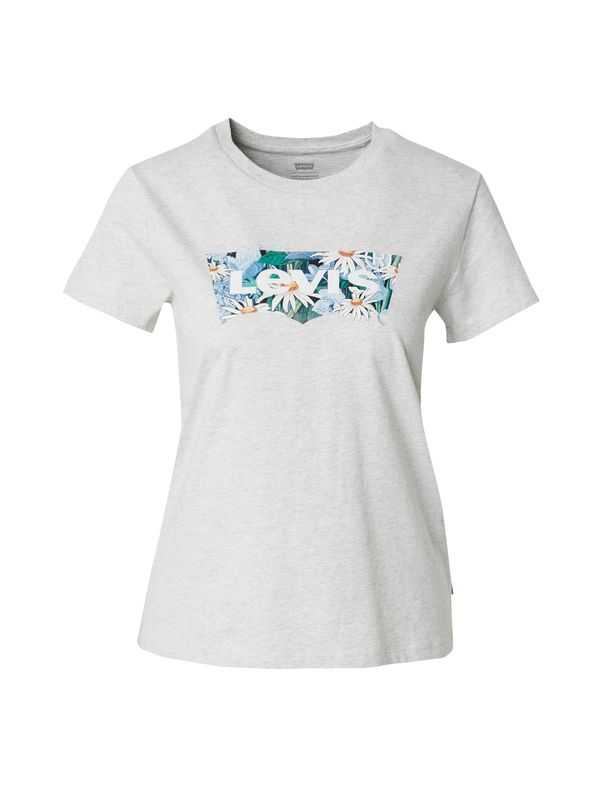 LEVI'S ® LEVI'S ® Majica 'THE PERFECT'  svijetloplava / siva melange / zelena / bijela