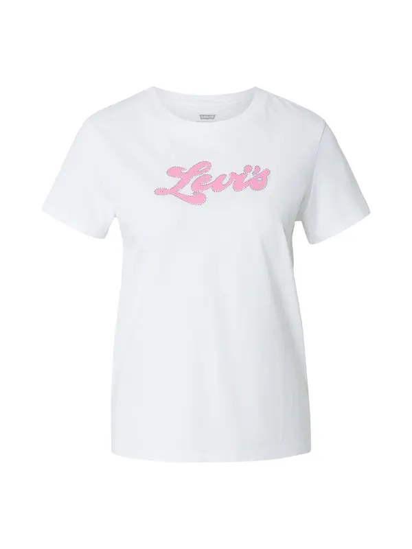LEVI'S ® LEVI'S ® Majica 'THE PERFECT'  svijetloroza / srebro / bijela