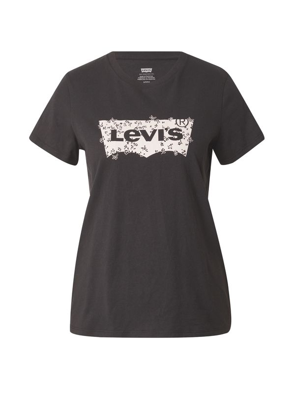 LEVI'S ® LEVI'S ® Majica 'The Perfect Tee'  crna / bijela