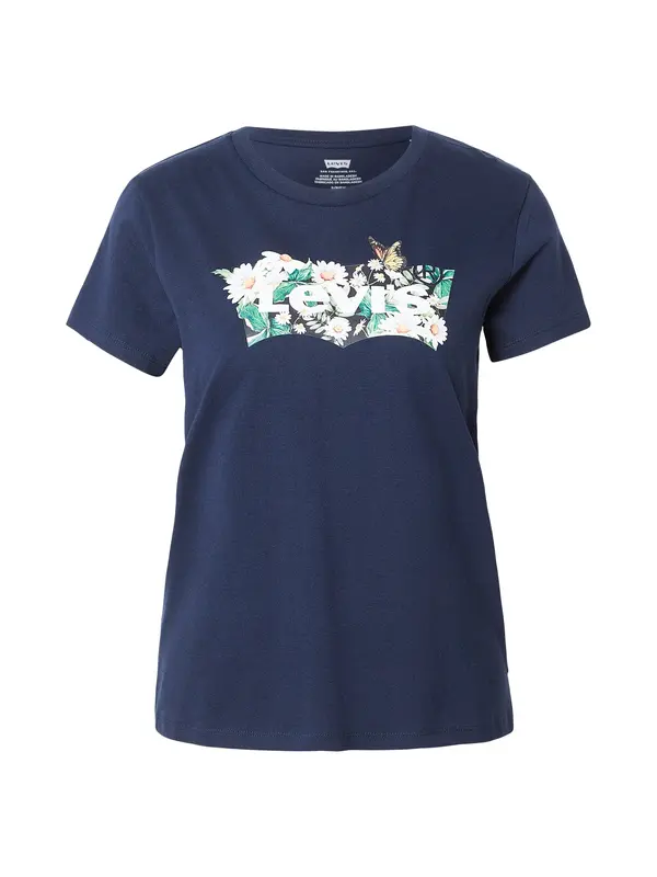 Levi's LEVI'S ® Majica 'The Perfect Tee'  morsko plava / narančasto žuta / zelena / bijela