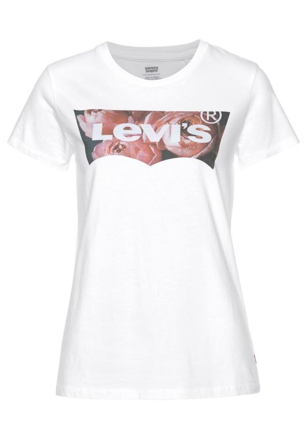 LEVI'S ® LEVI'S ® Majica 'The Perfect Tee'  prljavo roza / crna / bijela