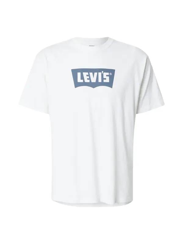Levi's LEVI'S ® Majica 'Vintage Batwing Graphic Tee'  golublje plava / prljavo bijela