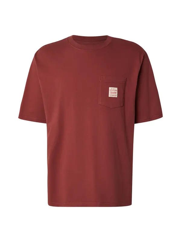 LEVI'S ® LEVI'S ® Majica 'WORKWEAR'  tamno crvena