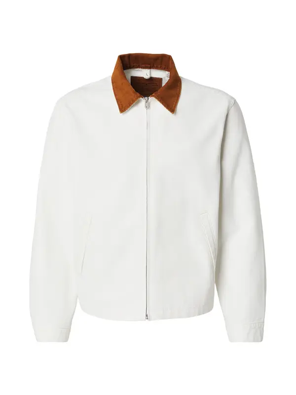 Levi's LEVI'S ® Prijelazna jakna 'Mechanics Full-Zip Jacket'  karamela / bijela