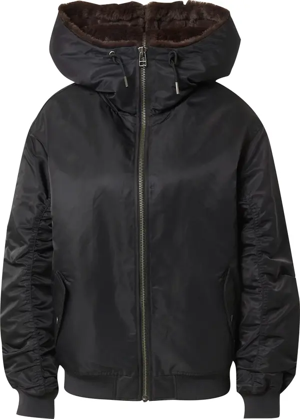 Levi's LEVI'S ® Prijelazna jakna 'Oversized Hooded Jacket'  crna
