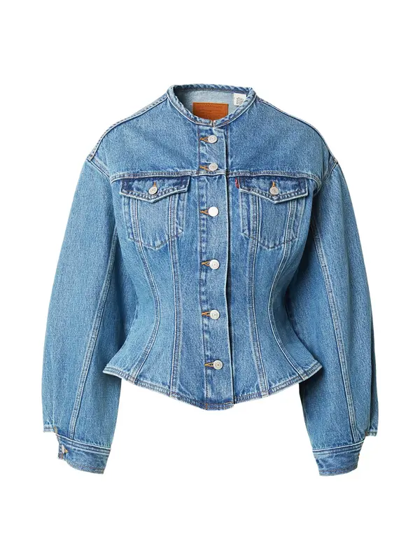 Levi's LEVI'S ® Prijelazna jakna 'Sculpted Trucker Jacket'  plavi traper