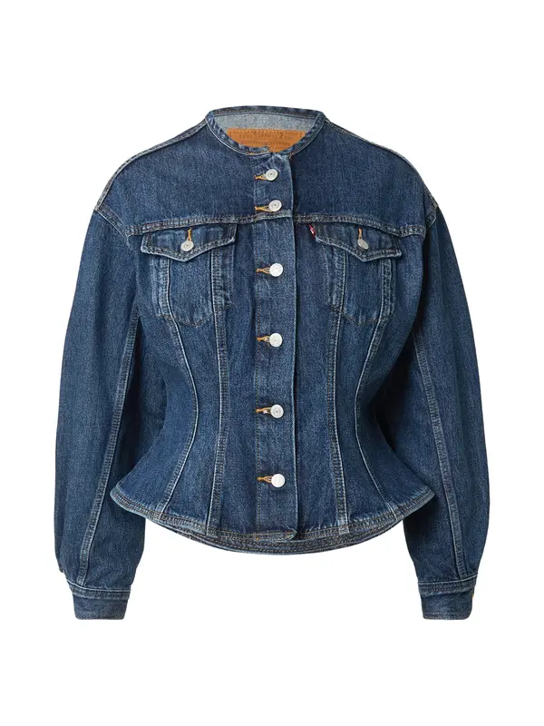 Levi's LEVI'S ® Prijelazna jakna 'Sculpted Trucker Jacket'  tamno plava