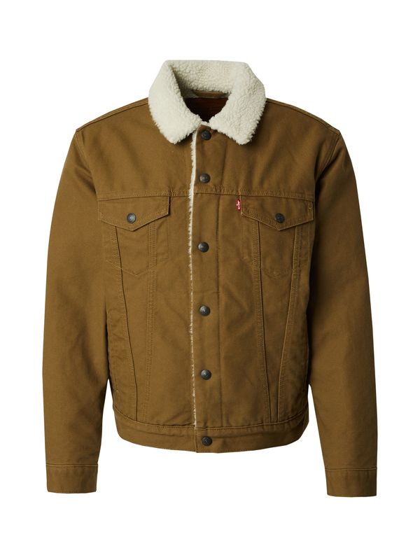 LEVI'S ® LEVI'S ® Prijelazna jakna  smeđa / vuneno bijela