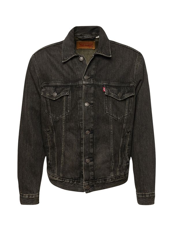LEVI'S ® LEVI'S ® Prijelazna jakna 'The Trucker Jacket'  crni traper