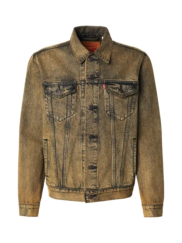 Levi's LEVI'S ® Prijelazna jakna 'Trucker Jacket'  sepija / crna