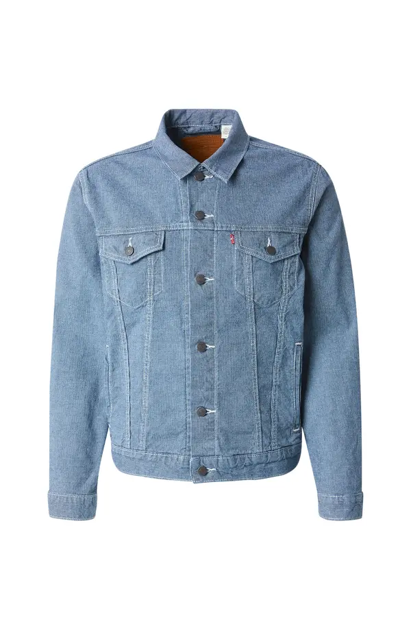 LEVI'S ® LEVI'S ® Prijelazna jakna 'Trucker'  plavi traper / bijela