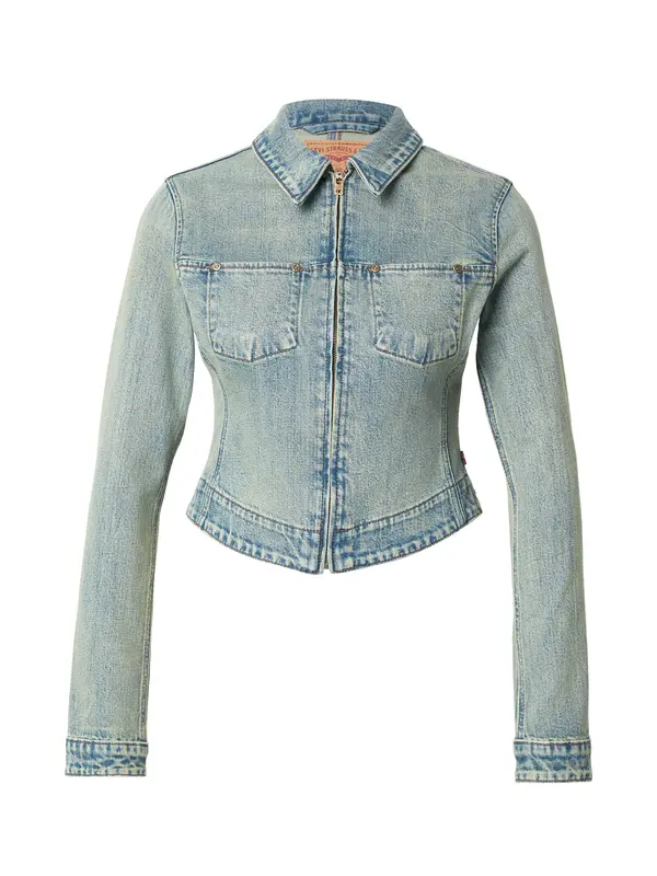 Levi's LEVI'S ® Prijelazna jakna 'Y2K Stretch Fitted Trucker Jacket'  svijetloplava