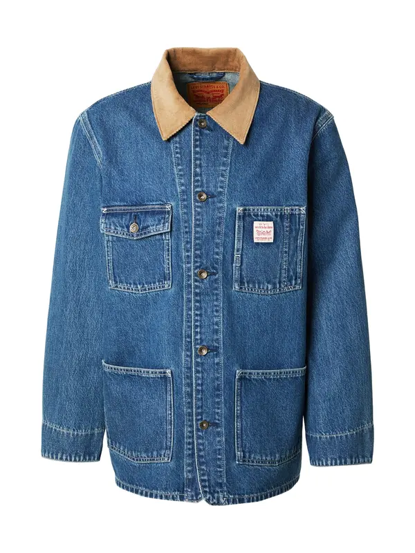 LEVI'S ® LEVI'S ® Prijelazni kaput 'Berkley Chore Coat'  plavi traper / brokat