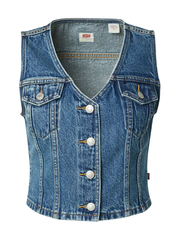 LEVI'S ® LEVI'S ® Prsluk 'Bella Denim Corset'  plavi traper