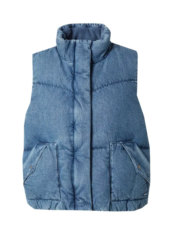 LEVI'S ® LEVI'S ® Prsluk 'Western Bubble Vest'  plavi traper