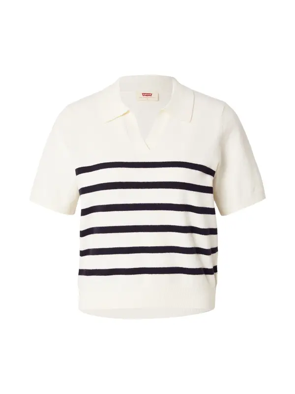 Levi's LEVI'S ® Pulover  crna / bijela