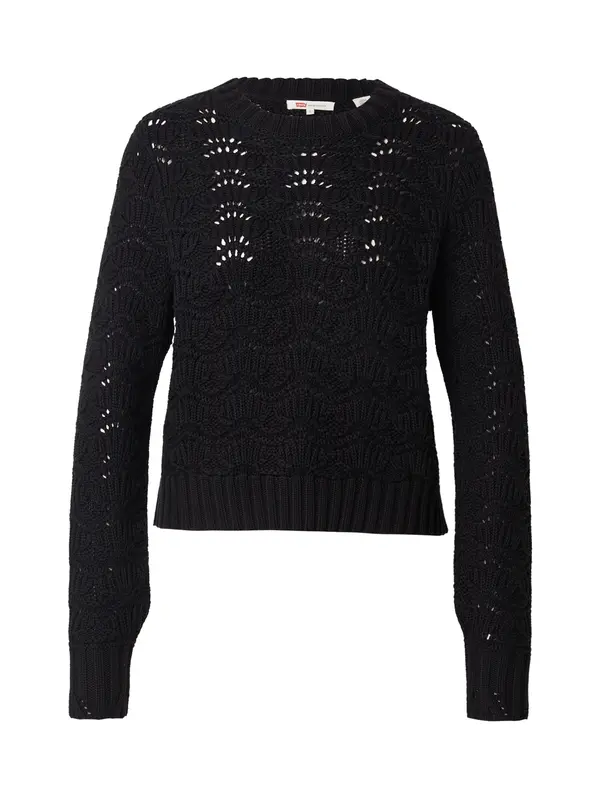 Levi's LEVI'S ® Pulover 'Hope Crochet Pullover'  crna