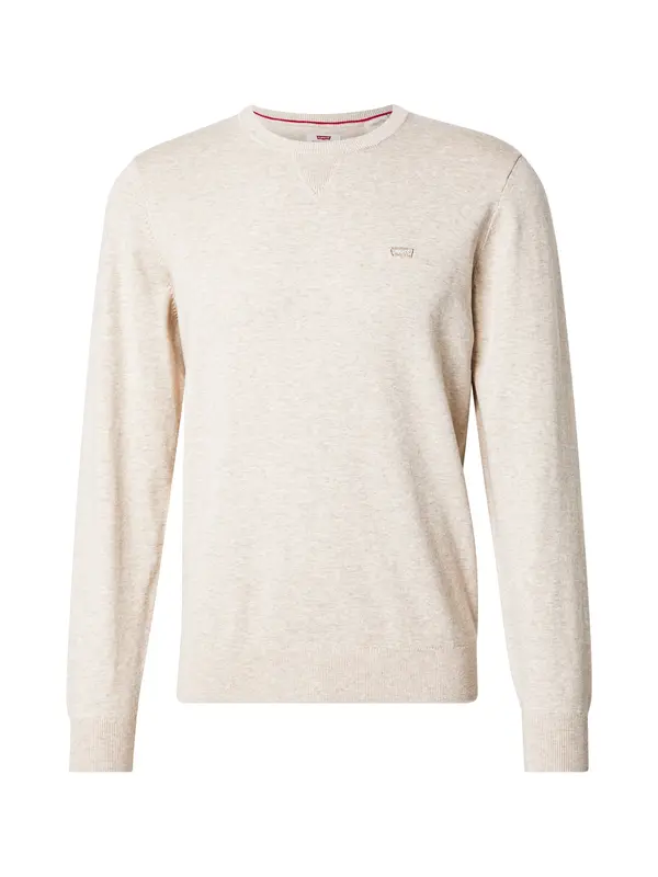 LEVI'S ® LEVI'S ® Pulover 'Lightweight Housemark Sweater'  bijela melange