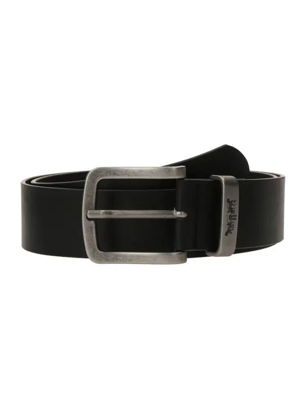 LEVI'S ® LEVI'S ® Remen 'Metal Two Horse Keeper Belt'  crna