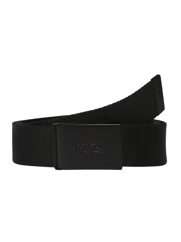 Levi's LEVI'S ® Remen 'Tonal Batwing Web Belt'  crna